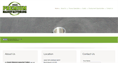 Desktop Screenshot of evanspremiumparts.com